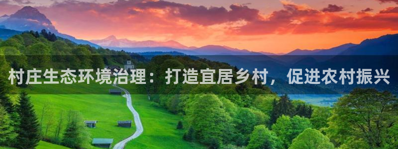 天生赢家K8|村庄生态环境治理：打造宜居乡村，促进农村振兴